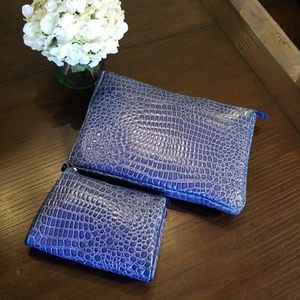 NWOT Laptop  sleeve and makeup case set